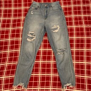 American eagle outfitters curvy mom jean